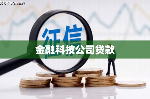 信阳金融科技公司贷款