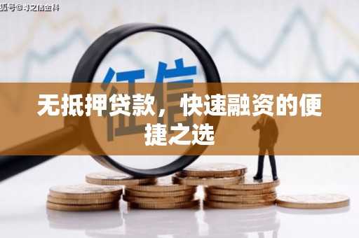 信阳无抵押贷款，快速融资的便捷之选