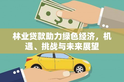 信阳林业贷款助力绿色经济，机遇、挑战与未来展望
