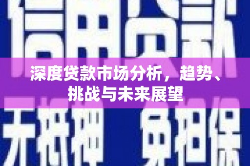 信阳深度贷款市场分析，趋势、挑战与未来展望
