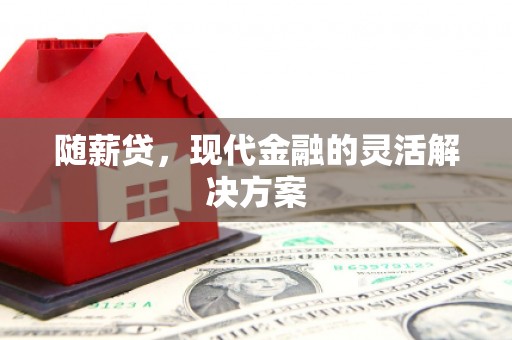 信阳随薪贷，现代金融的灵活解决方案