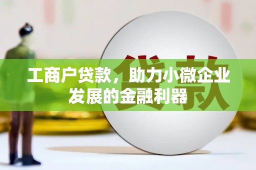 信阳工商户贷款，助力小微企业发展的金融利器