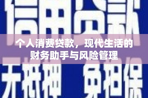 信阳个人消费贷款，现代生活的财务助手与风险管理