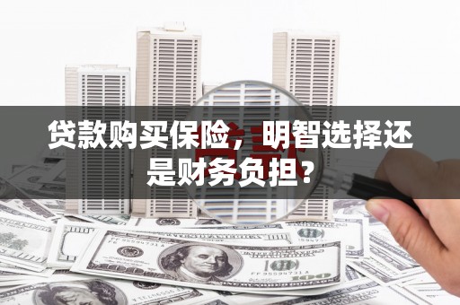信阳贷款购买保险，明智选择还是财务负担？