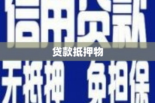 信阳贷款抵押物