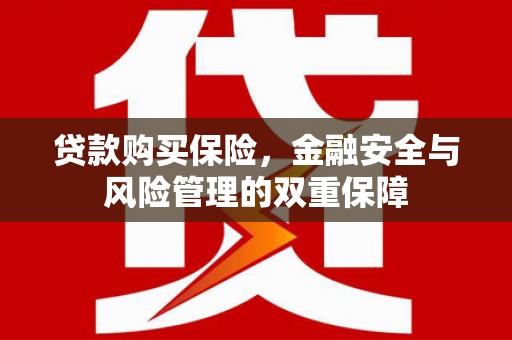 信阳贷款购买保险，金融安全与风险管理的双重保障