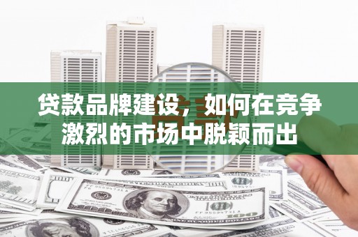 信阳贷款品牌建设，如何在竞争激烈的市场中脱颖而出