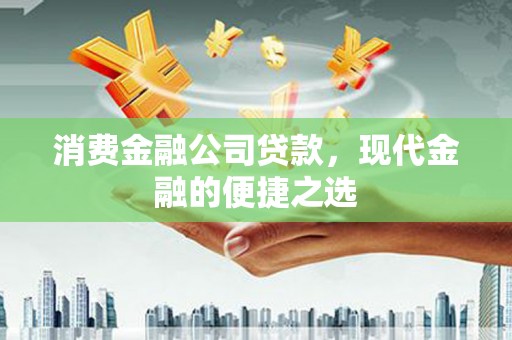 信阳消费金融公司贷款，现代金融的便捷之选
