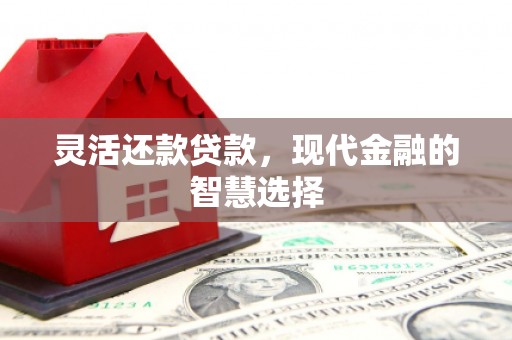 信阳灵活还款贷款，现代金融的智慧选择