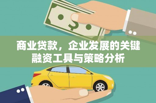 信阳商业贷款，企业发展的关键融资工具与策略分析