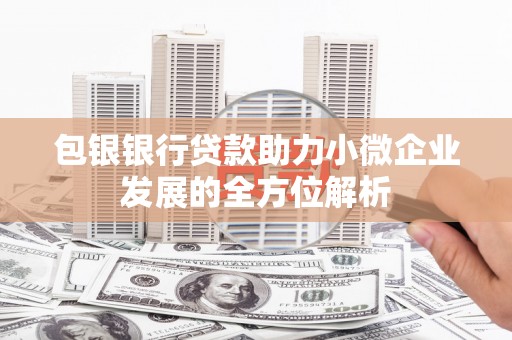 信阳包银银行贷款助力小微企业发展的全方位解析