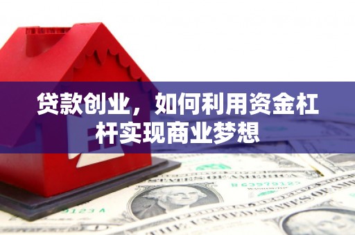 信阳贷款创业，如何利用资金杠杆实现商业梦想