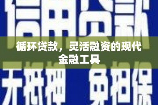 信阳循环贷款，灵活融资的现代金融工具
