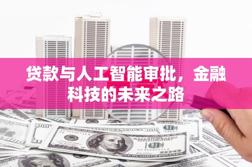 信阳贷款与人工智能审批，金融科技的未来之路