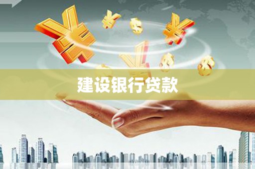 信阳建设银行贷款