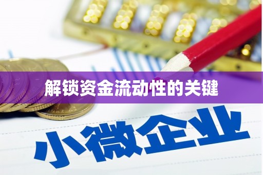 信阳解锁资金流动性的关键